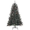 vidaXL Sapin de Noël artificiel avec 150 LED Vert 68 x 68 x 120 cm
