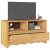 vidaXL Meuble TV Drammen Chêne 99 x 43 x 55 cm Bois de pin massif