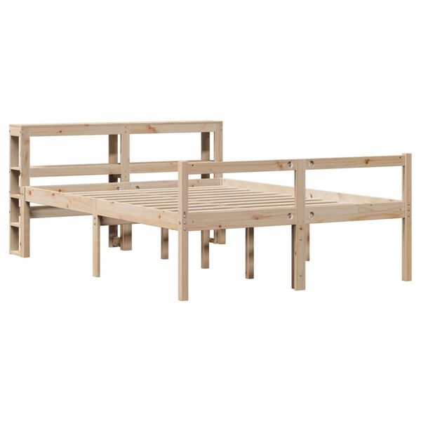 vidaXL Lit pour personne &acirc;g&eacute;e avec t&ecirc;te de lit sans matelas 120x200 cm