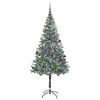 vidaXL Sapin de No&euml;l artificiel avec 300 LED Vert 180 cm PVC et Acier