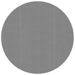 vidaXL Tapis de piscine &Oslash; 306 cm (2 mm) Tissu non tiss&eacute; Gris clair