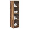vidaXL Haut Armoire Bois Ancien 35 x 37 x 142 cm Bois d'ing&eacute;nierie
