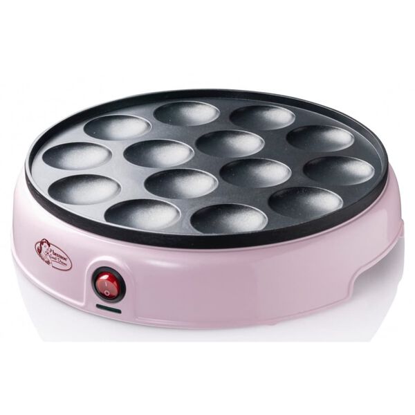 Bestron Appareil &agrave; poffertjes hollandais APFM700SDP 800 W Rose