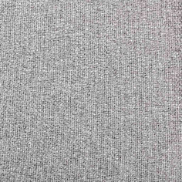 vidaXL Rideau occultant d'aspect de lin avec crochets Gris 290x245 cm