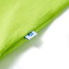 T-shirt pour enfants avec manches courtes vert citron 116