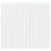 vidaXL Rideau en Dentelle Floral Blanc 300 x 500 cm Polyester
