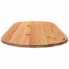 vidaXL Dessus de table 320x120x4 cm bois de ch&ecirc;ne massif ovale