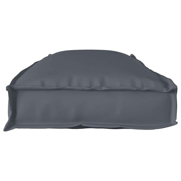 vidaXL Coussin Anthracite 110 x 40 x 8 cm Tissu Oxford