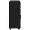 vidaXL Buffet FLORIN Noir 88,5 x 30,5 x 73 cm Bois d'ing&eacute;nierie