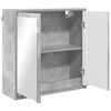 vidaXL Armoire Miroir de Salle de Bain Gris b&eacute;ton 60 x 20 x 60 cm