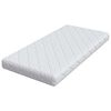 vidaXL Matelas Blanc 60 x 120 cm Tissu jacquard