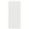 vidaXL Buffet avec tiroirs et portes blanc 70,5x34x74,5 cm