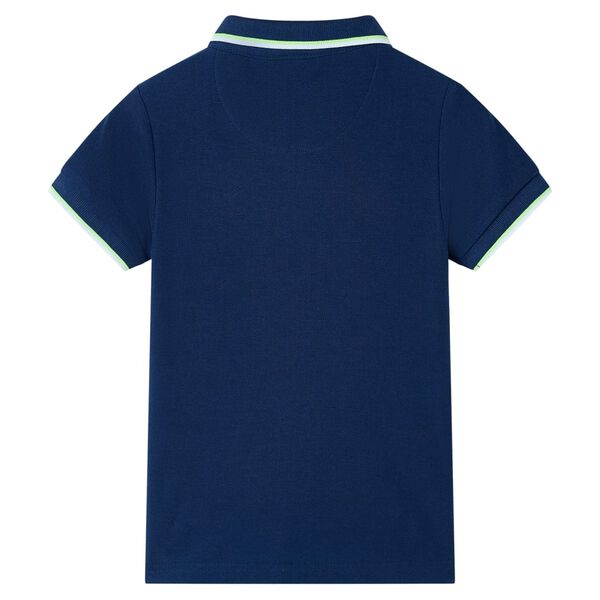 Polo pour enfants bleu marine 116