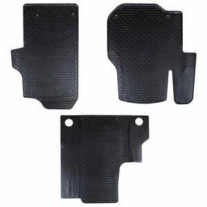 vidaXL Tapis de voiture 3 pi&egrave;ces adapt&eacute; pour VW CRAFTER 2017-