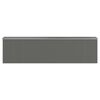 vidaXL Abri de jardin Gris clair 192x772x223 cm Acier galvanisé