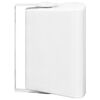 vidaXL Haut-parleurs stéréo muraux 2pcs blanc intérieur extérieur 100W