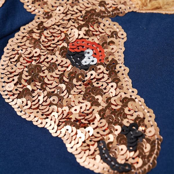 Sweatshirt pour enfants bleu marine 92