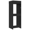vidaXL Armoire pour machine &agrave; laver Ch&ecirc;ne noir 67,5 x 68 x 200 cm