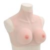 vidaXL Plastron en silicone caucasien coupe E