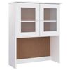 vidaXL Buffet ALTA blanc 77x35x165 cm bois massif de pin