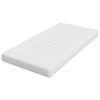 vidaXL Matelas Blanc 120 x 200 cm Mousse Infusée de Gel