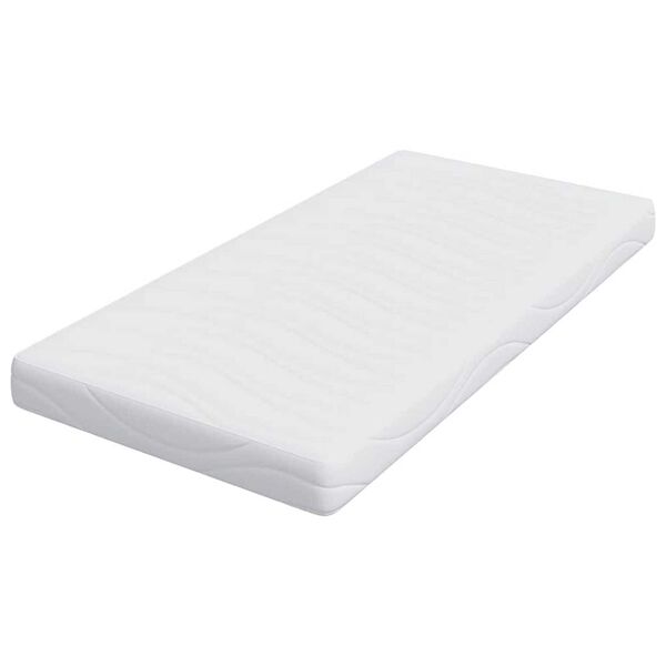vidaXL Matelas Blanc 120 x 200 cm Mousse Infusée de Gel