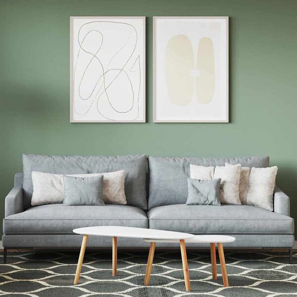 vidaXL Peinture murale Vert 16,5 x 16,5 x 15,9 cm Impression murale