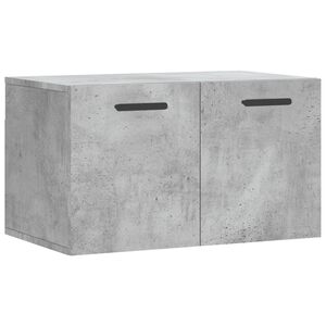 vidaXL Armoire murale Gris b&eacute;ton 60x36,5x35 cm Bois d'ing&eacute;nierie