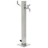 vidaXL Colonne &agrave; eau de jardin carr&eacute;e Acier inoxydable 65 cm