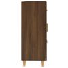 vidaXL Buffet Ch&ecirc;ne marron 69,5x34x90 cm Bois d'ing&eacute;nierie