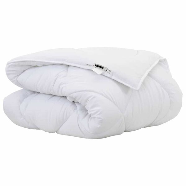 vidaXL Couettes & Duvets Blanc 155 x 220 cm Microfibre