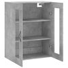 vidaXL Armoire murale gris b&eacute;ton 69,5x34x90 cm bois d'ing&eacute;nierie