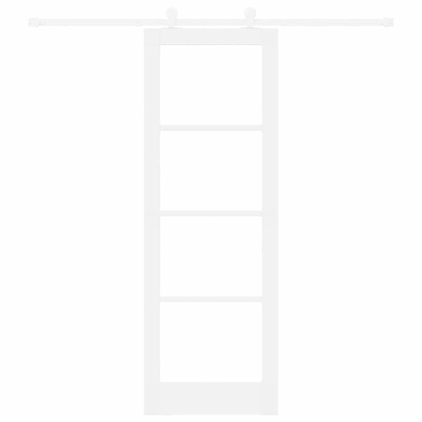 vidaXL Porte coulissante ORKDAL Blanc 73,5 x 211 cm