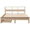 vidaXL Lit biblioth&egrave;que sans matelas 120x190 cm bois de pin massif