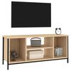 vidaXL Meuble TV ch&ecirc;ne sonoma 102x35x45 cm bois d'ing&eacute;nierie