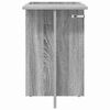 vidaXL Table d'appoint Gris Sonoma 35 x 40 x 55 cm Bois d'ing&eacute;nierie