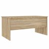 vidaXL Table basse chêne sonoma 102x50,5x46,5 cm bois d'ingénierie