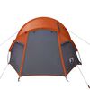 vidaXL Tente de camping tunnel 2 personnes orange imperm&eacute;able