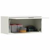 vidaXL Armoire murale pour garage Blanc 80 x 33 x 35 cm