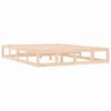 vidaXL Cadre de lit sans matelas 160x200 cm bois massif