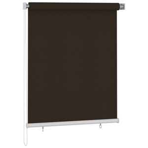 vidaXL Store roulant d'ext&eacute;rieur 120x140 cm Marron
