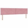 vidaXL T&ecirc;te de lit Rose 200 cm Velours
