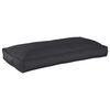 vidaXL Coussin Noir 120 x 60 x 12 cm Tissu Oxford