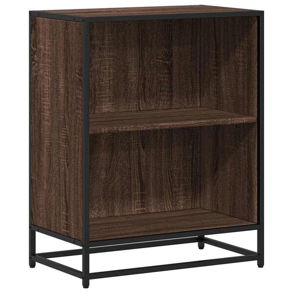 vidaXL Bibliothèque chêne marron 60x35x76 cm bois d'ingénierie
