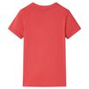 T-shirt pour enfants rouge 104