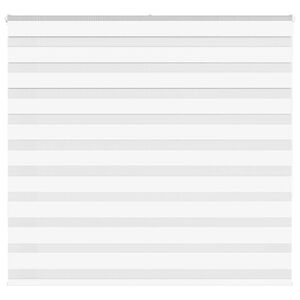vidaXL Store z&egrave;bre blanc 165x150 cm largeur du tissu 160,9cm polyester
