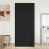 vidaXL Armoire Ch&ecirc;ne noir 90 x 52 x 200 cm Bois d'ing&eacute;nierie