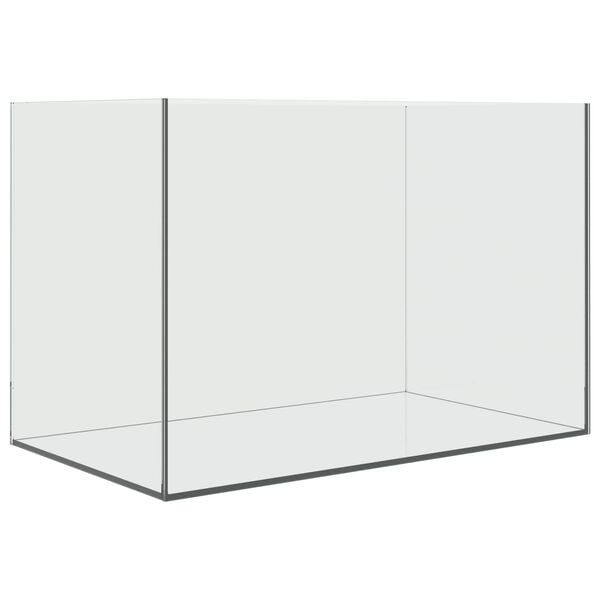 vidaXL Aquarium avec stockage Transparent 60 x 35 x 40 cm Verre