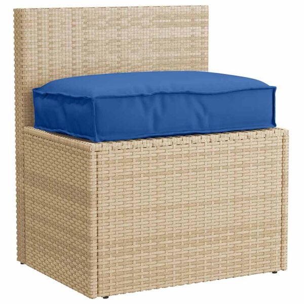 vidaXL Coussin Bleu royal 60 x 40 x 8 cm Tissu Oxford