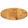 vidaXL Dessus de table 140x50x3,8 cm ovale bois massif de manguier